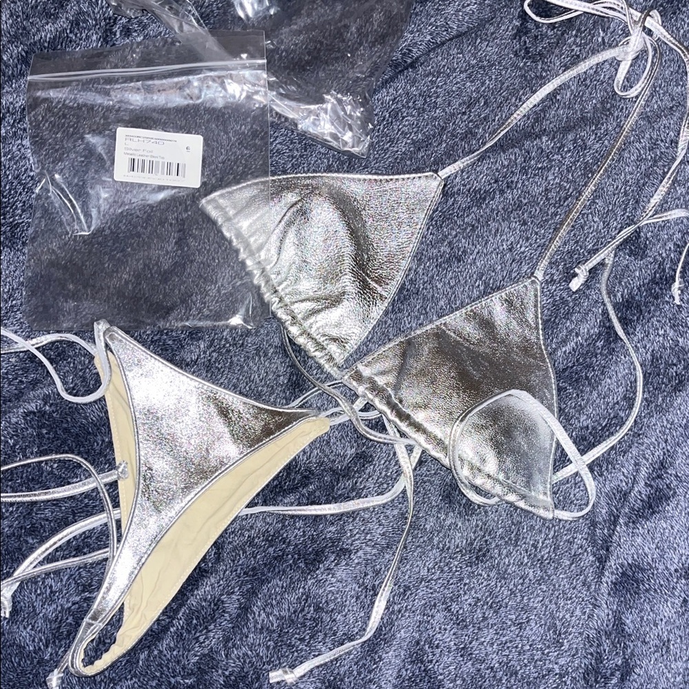 Metallic Bikini Set - Picture 2 of 3